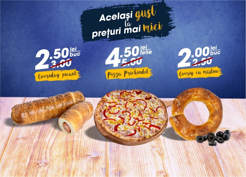 Același gust la prețuri mai mici în luna noiembrie